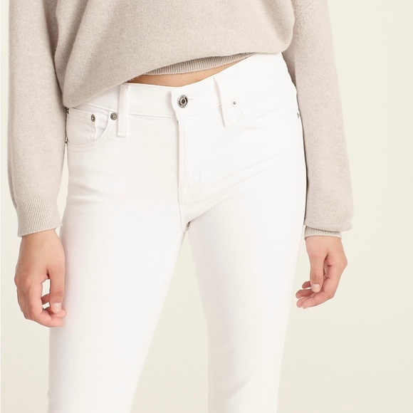 J. Crew 8” Toothpick Jean in White size 28 - Picture 3 of 9